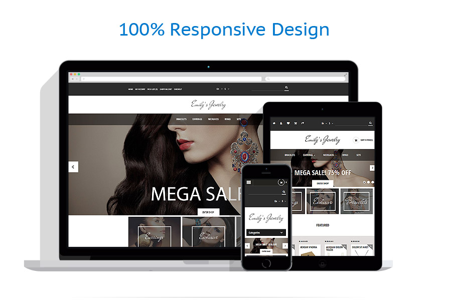 Sablon responsive de | Bijuterii
 | ID: 1982