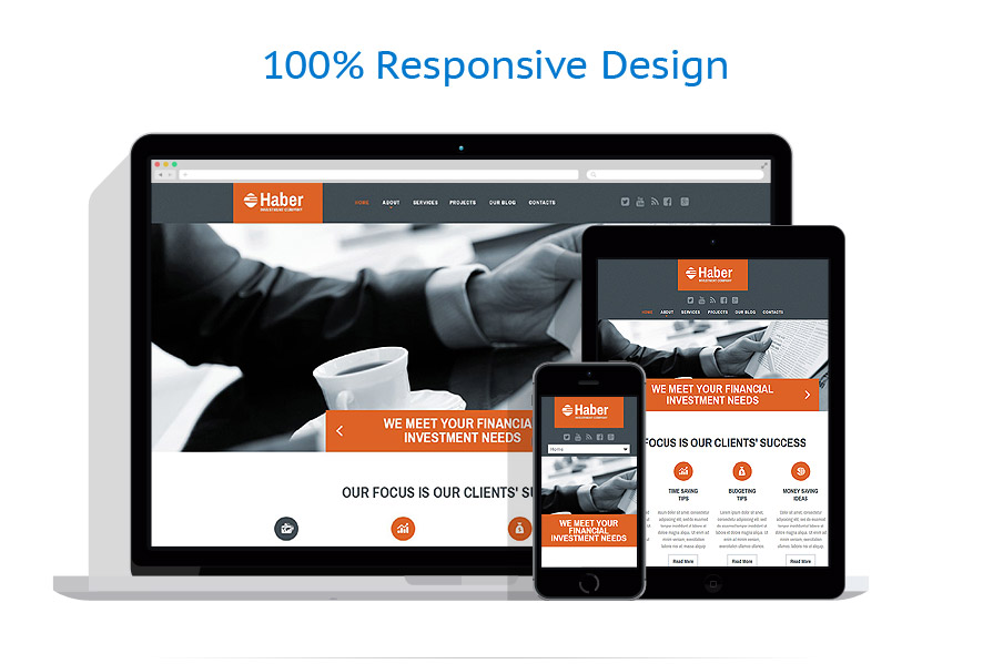 Sablon responsive de | Business
 | ID: 1989