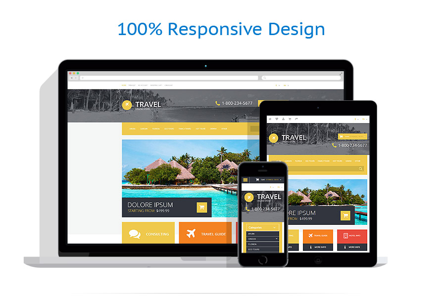 Sablon responsive de | Calatorii
 | ID: 2052