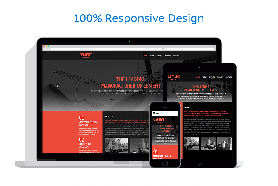 Sablon responsive de | Industrial
 | ID: 2053