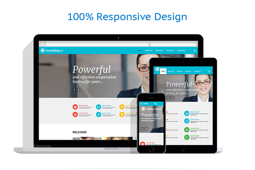 Sablon responsive de | Business
 | ID: 2059