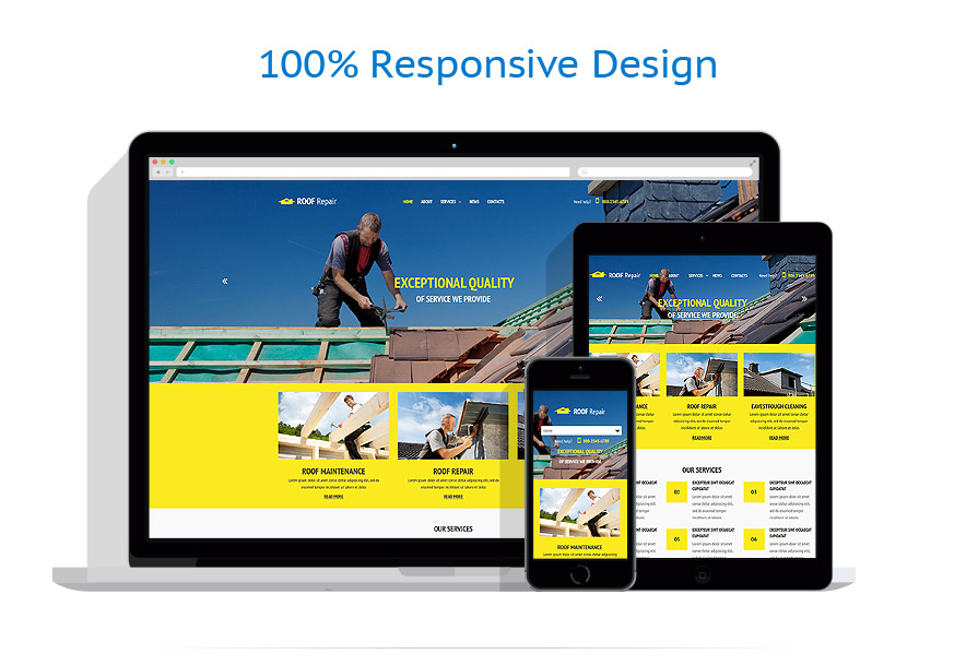 Sablon responsive de | Servicii Mentenanta
 | ID: 2061