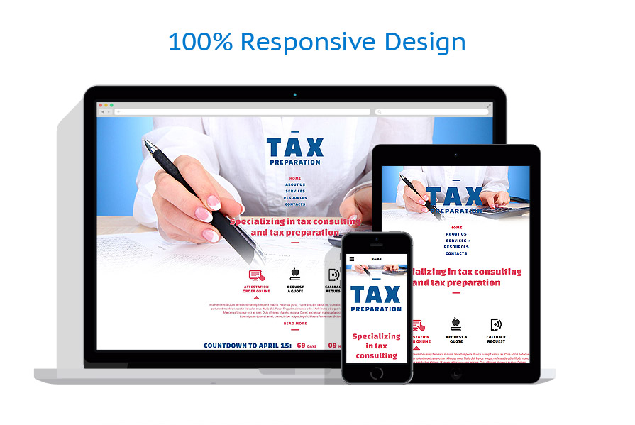 Sablon responsive de | Business
 | ID: 2069