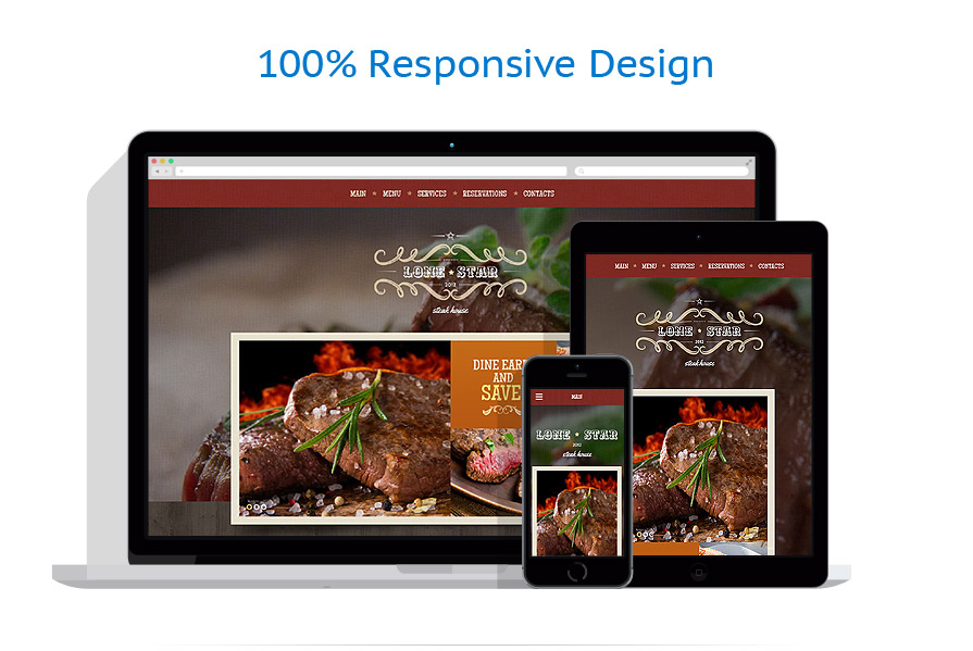 Sablon responsive de | Cafenele & Restaurante
 | ID: 2070