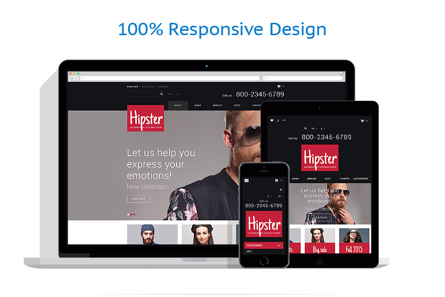 Sablon responsive de | Moda
 | ID: 2081