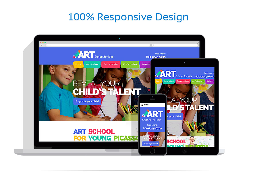 Sablon responsive de | Arta & Fotografie
 | ID: 2085