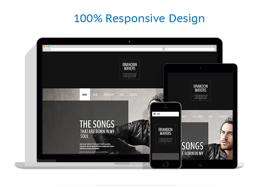  responsive template | Personal pages
 | ID: 2102