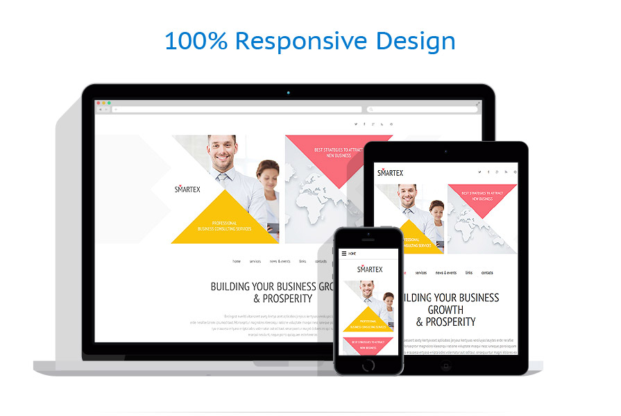 Sablon responsive de | Business
 | ID: 2105