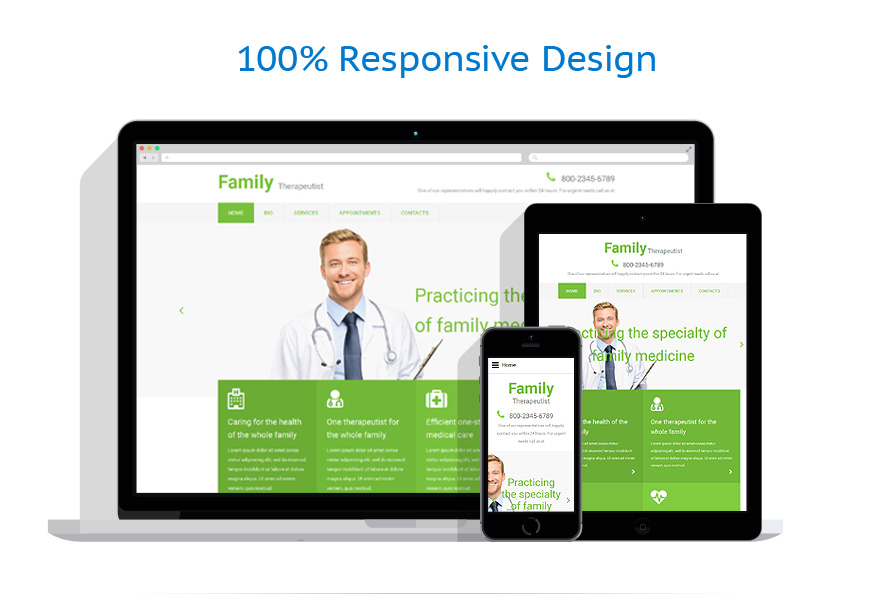 Sablon responsive de | Medical
 | ID: 2129