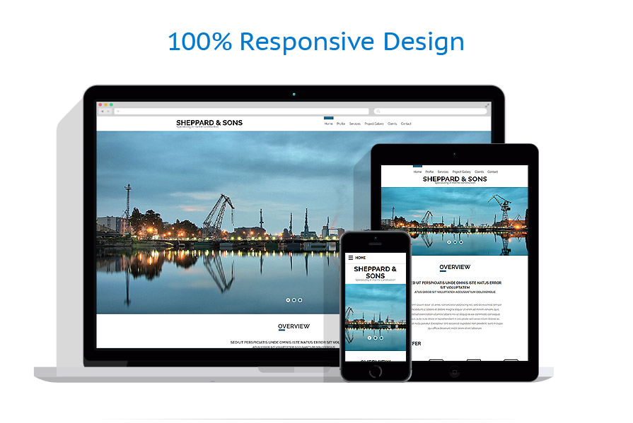 Sablon responsive de | Arhitectura
 | ID: 2137