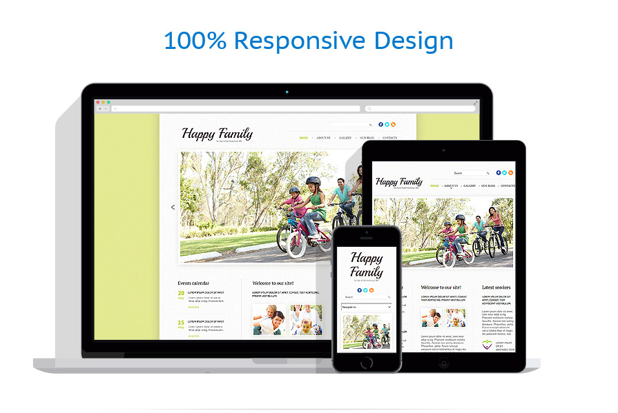 Sablon responsive de | Familie
 | ID: 2140