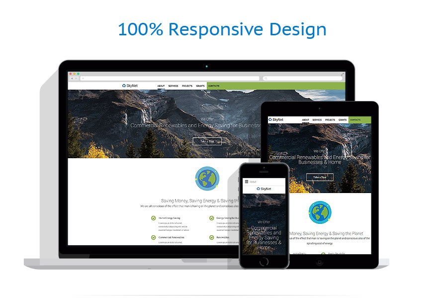 Sablon responsive de | Energie Alternativa
 | ID: 2149