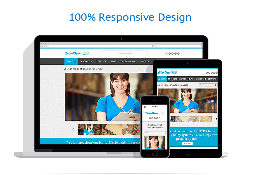 Sablon responsive de | Industrial
 | ID: 2152