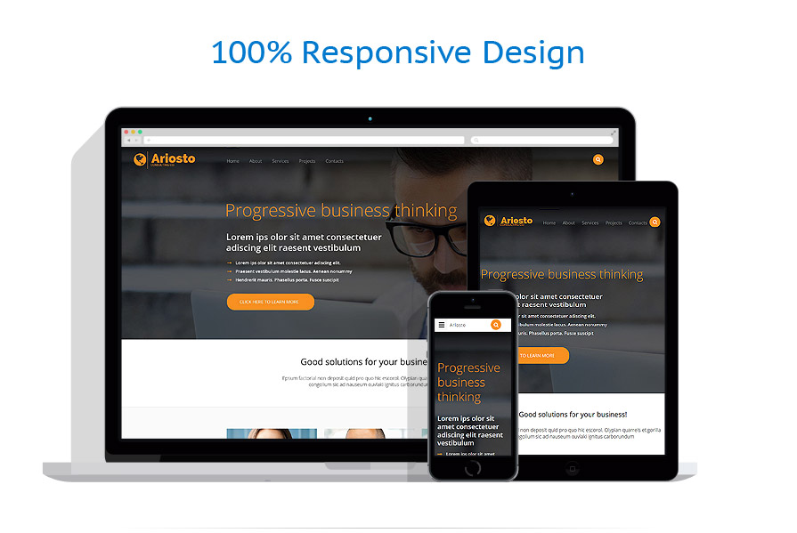 Sablon responsive de | Business
 | ID: 2166