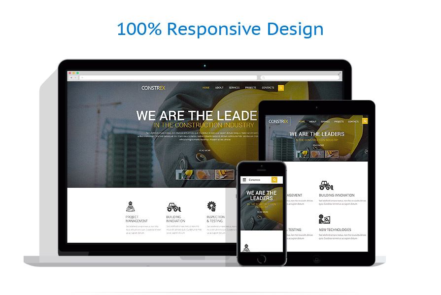 Sablon responsive de | Arhitectura
 | ID: 2173