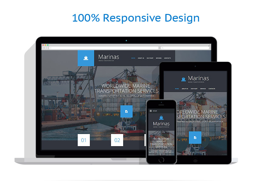 Sablon responsive de | Transport
 | ID: 2174