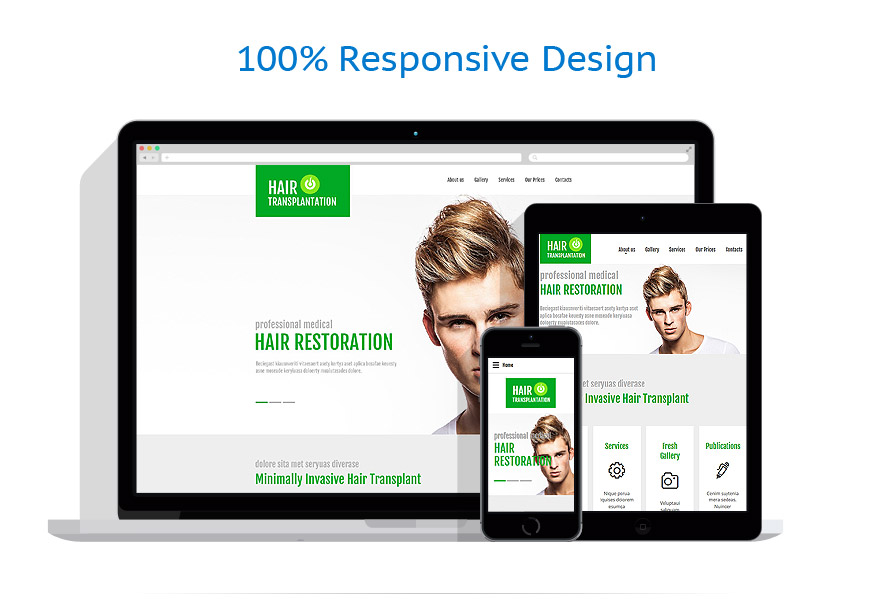 Sablon responsive de | Medical
 | ID: 2183