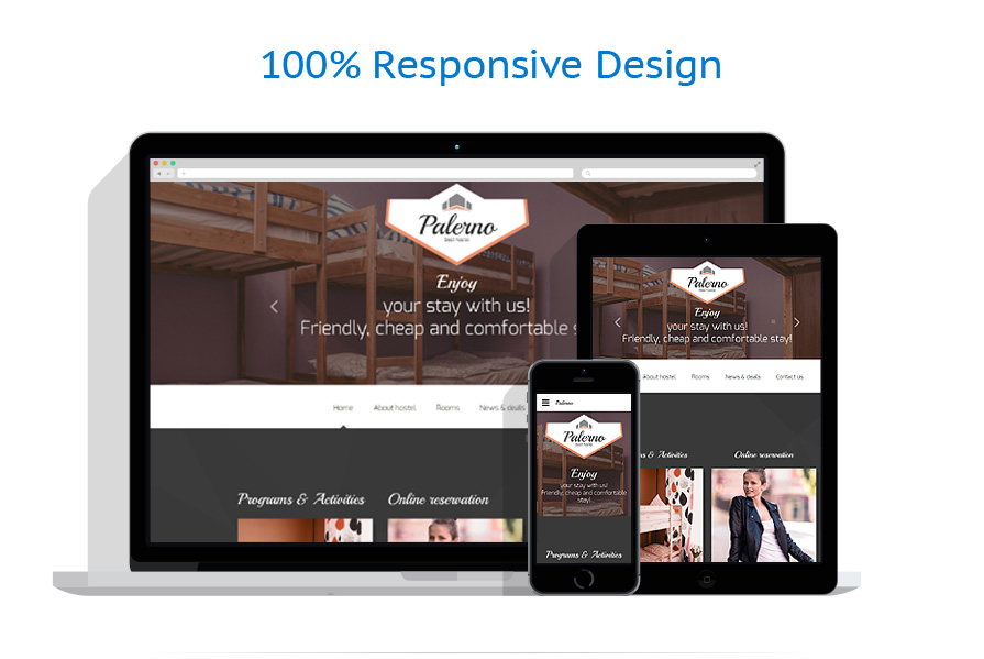 Sablon responsive de | Hoteluri
 | ID: 2193