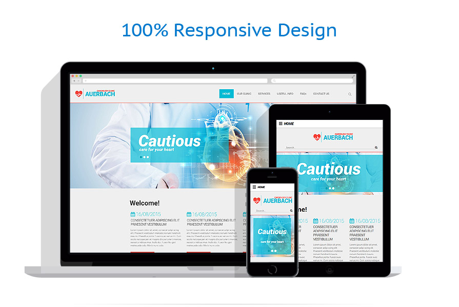 Sablon responsive de | Medical
 | ID: 2209