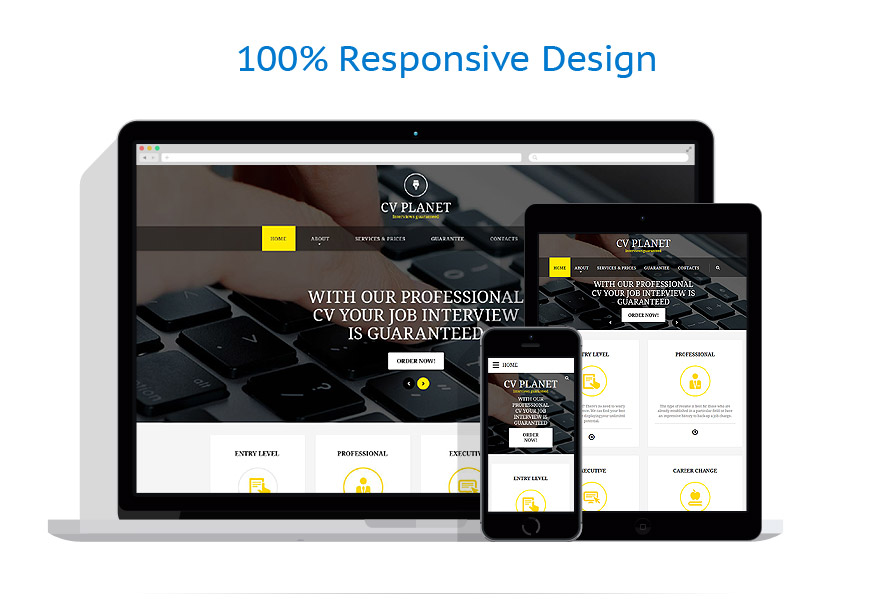 Sablon responsive de | Business
 | ID: 2219