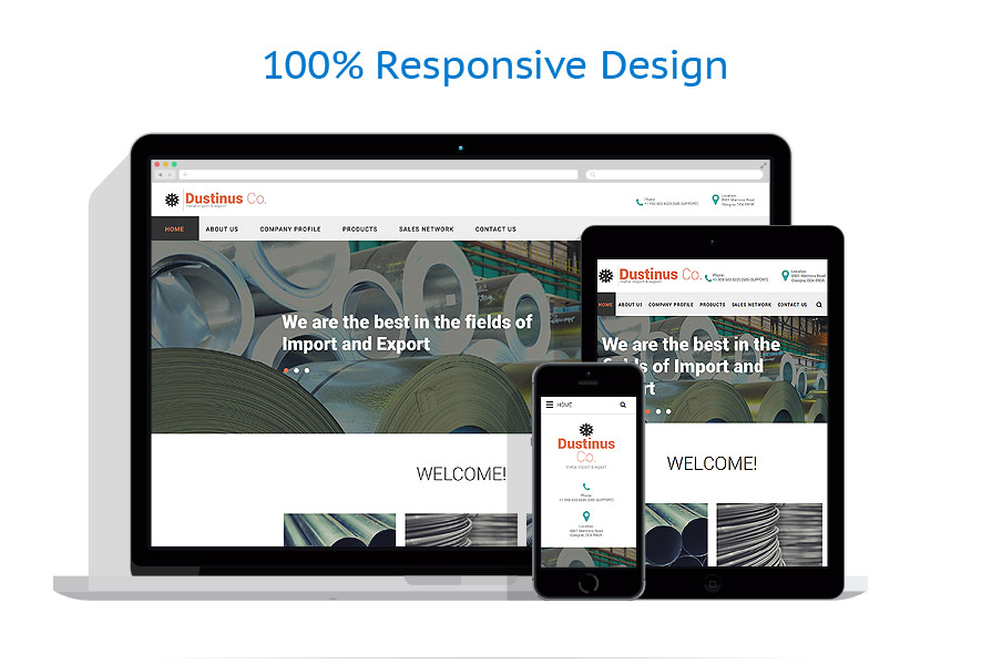 Sablon responsive de | Industrial
 | ID: 2223