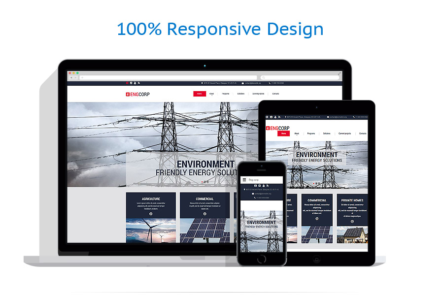 Sablon responsive de | Industrial
 | ID: 2227