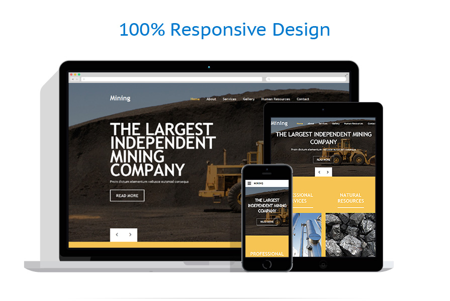 Sablon responsive de | Industrial
 | ID: 2229