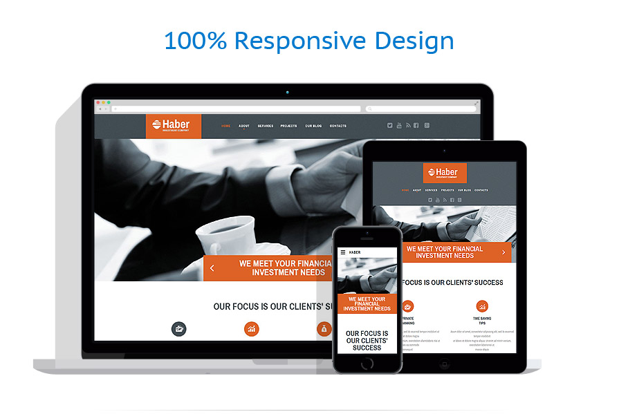 Sablon responsive de | Business
 | ID: 2238