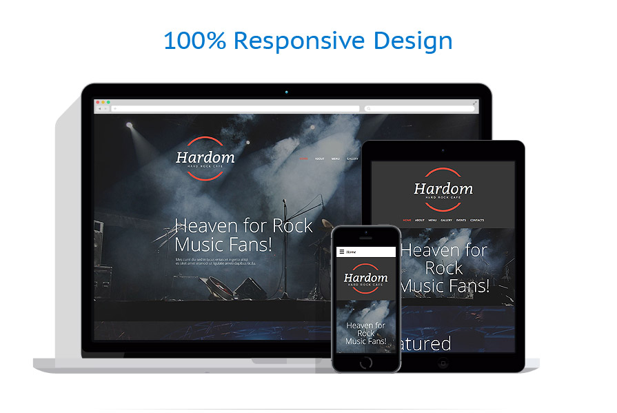 Sablon responsive de | Cafenele & Restaurante
 | ID: 2243