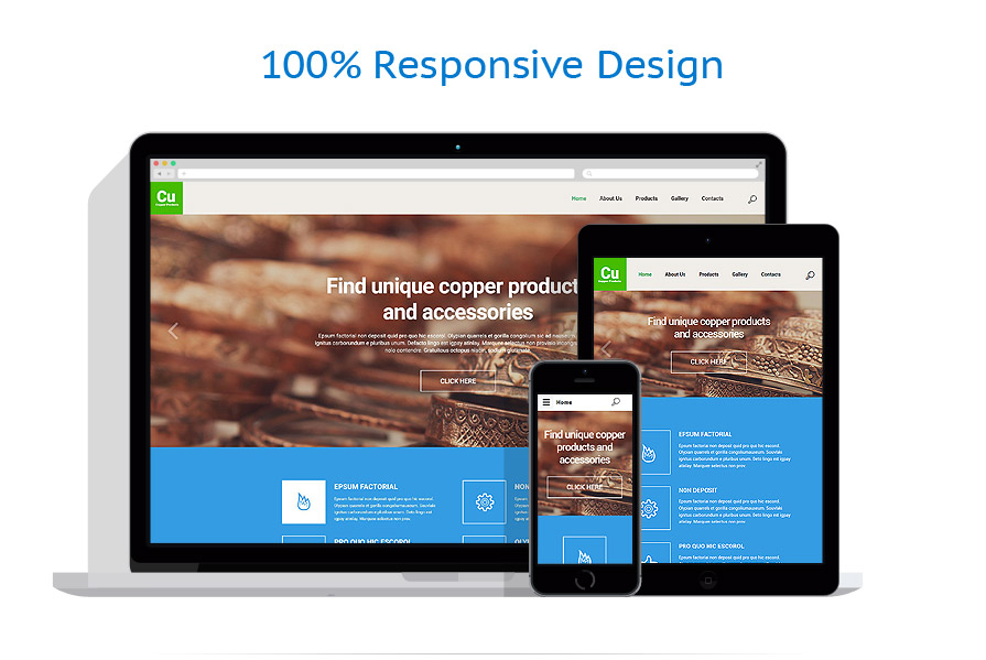 Sablon responsive de | Industrial
 | ID: 2267