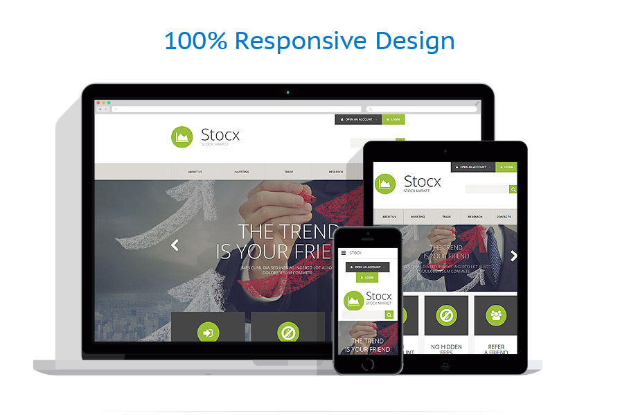 Sablon responsive de | Business
 | ID: 2268