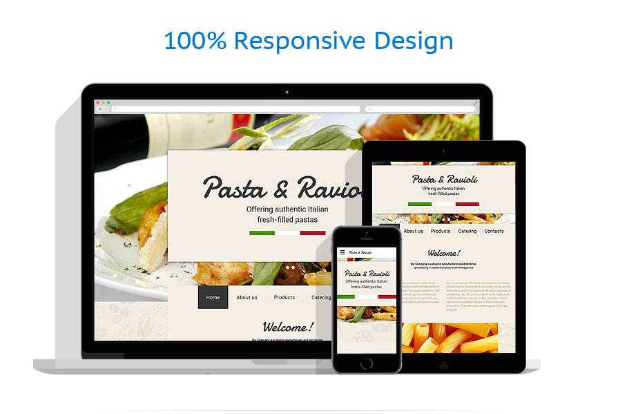 Sablon responsive de | Cafenele & Restaurante
 | ID: 2292