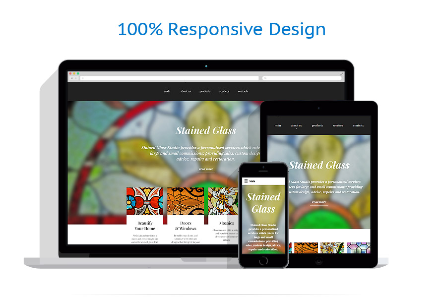 Sablon responsive de | Design Interior & Mobila
 | ID: 2307