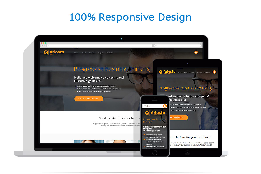 Sablon responsive de | Business
 | ID: 2319