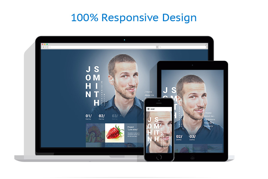  responsive template | Personal pages
 | ID: 2324