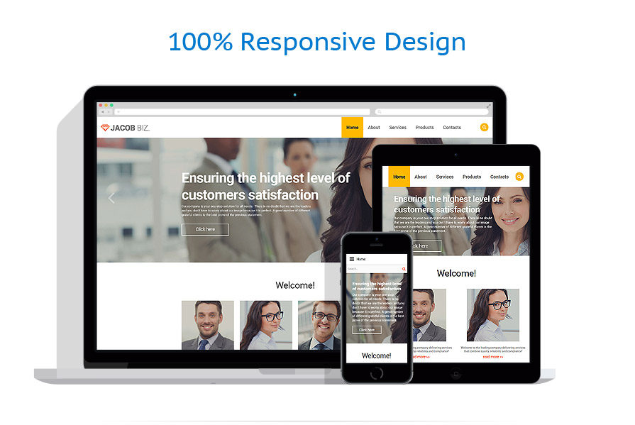 Sablon responsive de | Business
 | ID: 2335