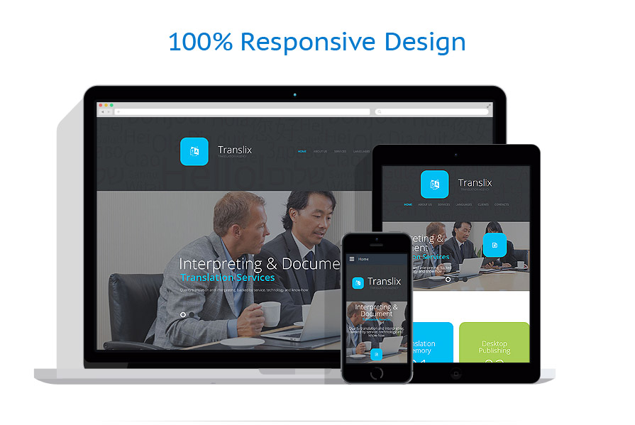 Sablon responsive de | Business
 | ID: 2336