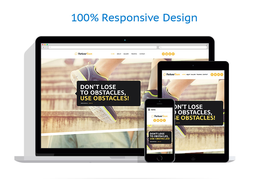 Sablon responsive de | Sport
 | ID: 2345