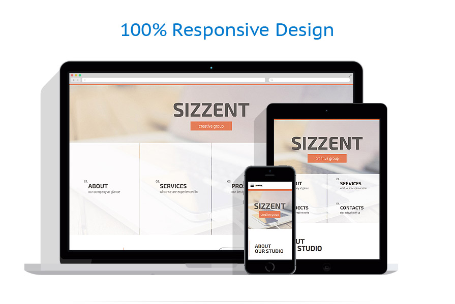 Sablon responsive de | Web design
 | ID: 2348