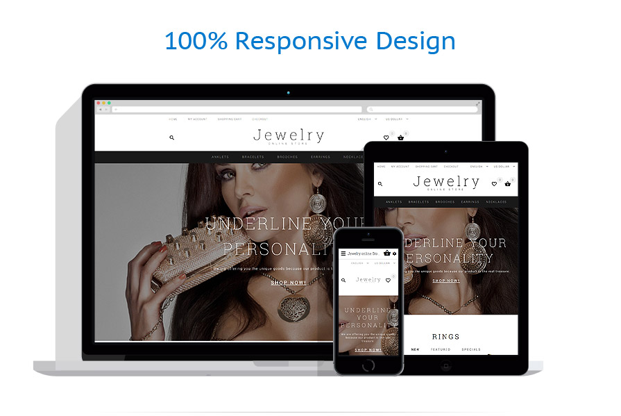 Sablon responsive de | Bijuterii
 | ID: 2352