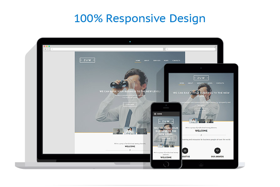 Sablon responsive de | Business
 | ID: 2355