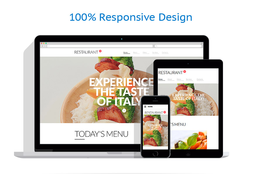 Sablon responsive de | Cafenele & Restaurante
 | ID: 2357