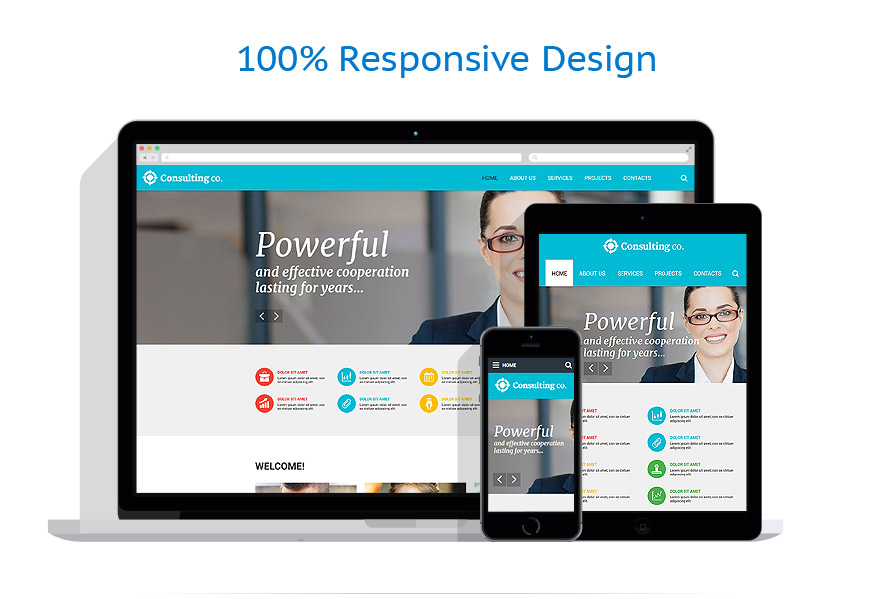 Sablon responsive de | Business
 | ID: 2361