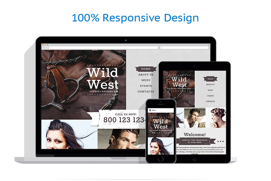 Sablon responsive de | Cafenele & Restaurante
 | ID: 2370