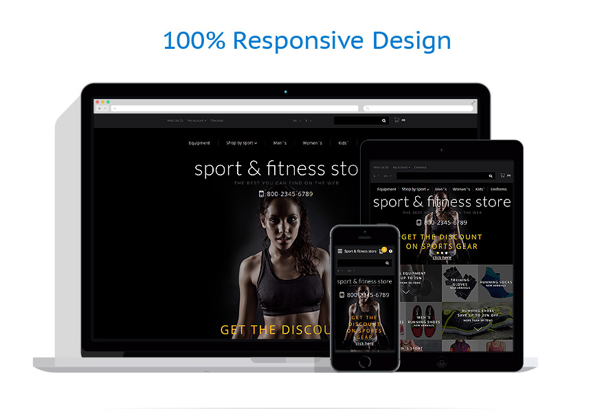 Sablon responsive de | Sport
 | ID: 2371