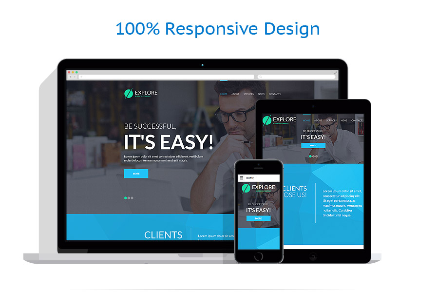 Sablon responsive de | Business
 | ID: 2379