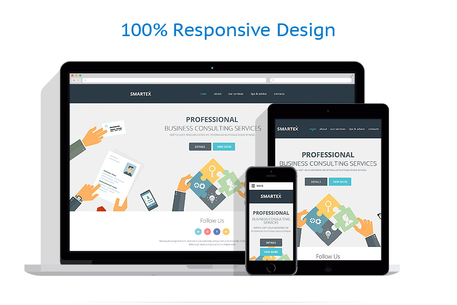 Sablon responsive de | Business
 | ID: 2380