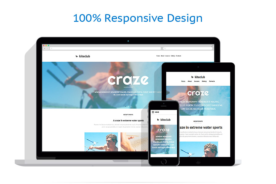 Sablon responsive de | Sport
 | ID: 2383