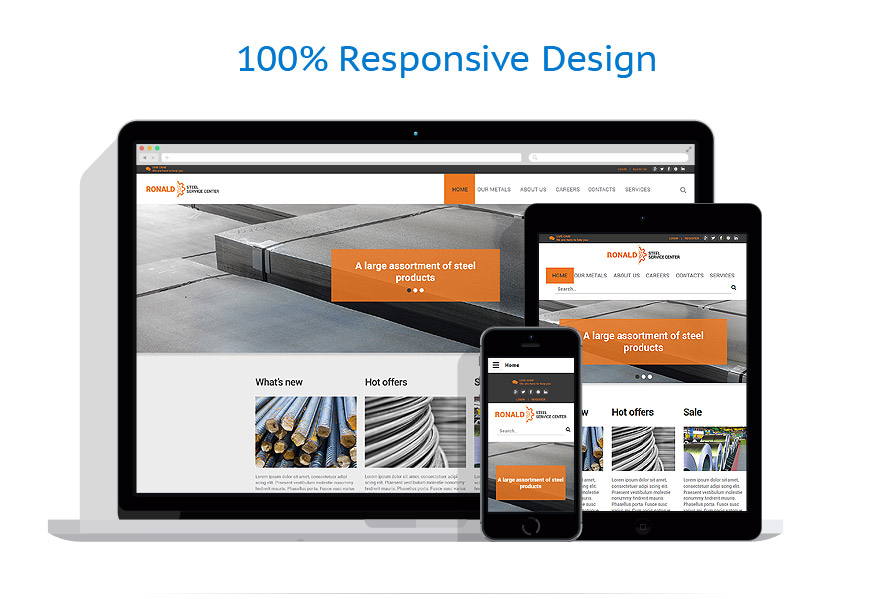  responsive template | Industrial
 | ID: 2387