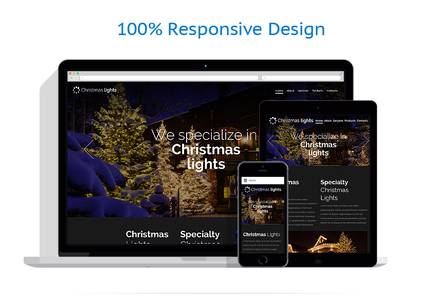 Sablon responsive de | Craciun
 | ID: 2388